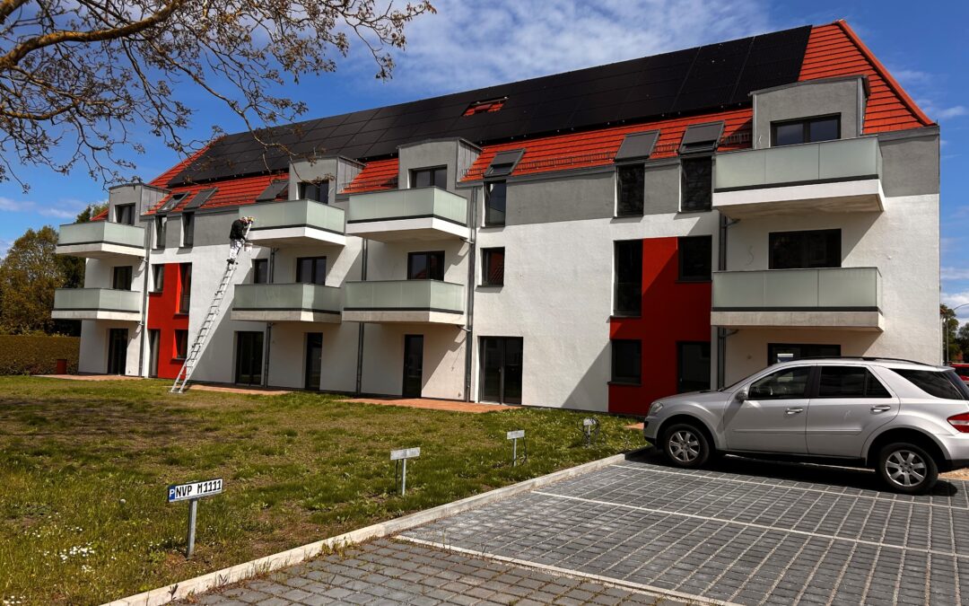 2-Raumwohnung in Barth, NEUBAU/ERSTBEZUG, Vogelsang 15 b, Balkon, Vollbad, 1. OG rechts